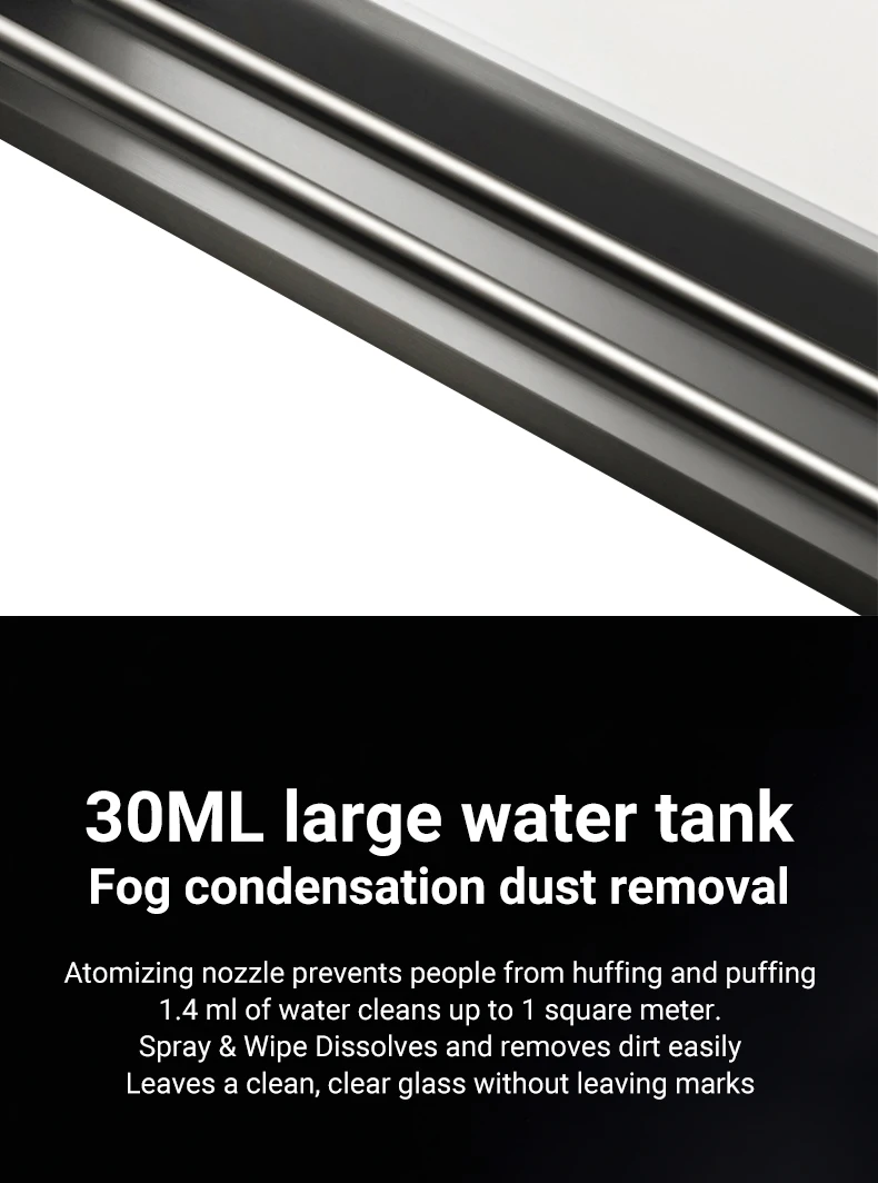 DIVEDEER YTK334 Window Cleaning Robot Water Spray Ultrathin Window Robot Vacuum Cleaner
