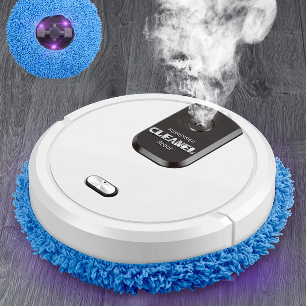 Robot Vacuum Intelligent Cleaning With Wet / Dry Wiping Function Intelligent Cleaner For Floors Pet Hairs