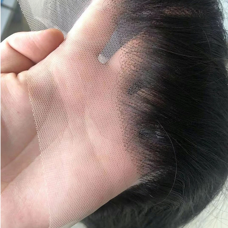 Human Hair Frontal 13x4 Lace Frontal Only Straight Brazilian Natural Human Hair Transparent Lace Human Hair Swiss Lace Front