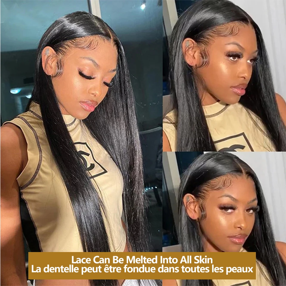 Human Hair Frontal 13x4 Lace Frontal Only Straight Brazilian Natural Human Hair Transparent Lace Human Hair Swiss Lace Front