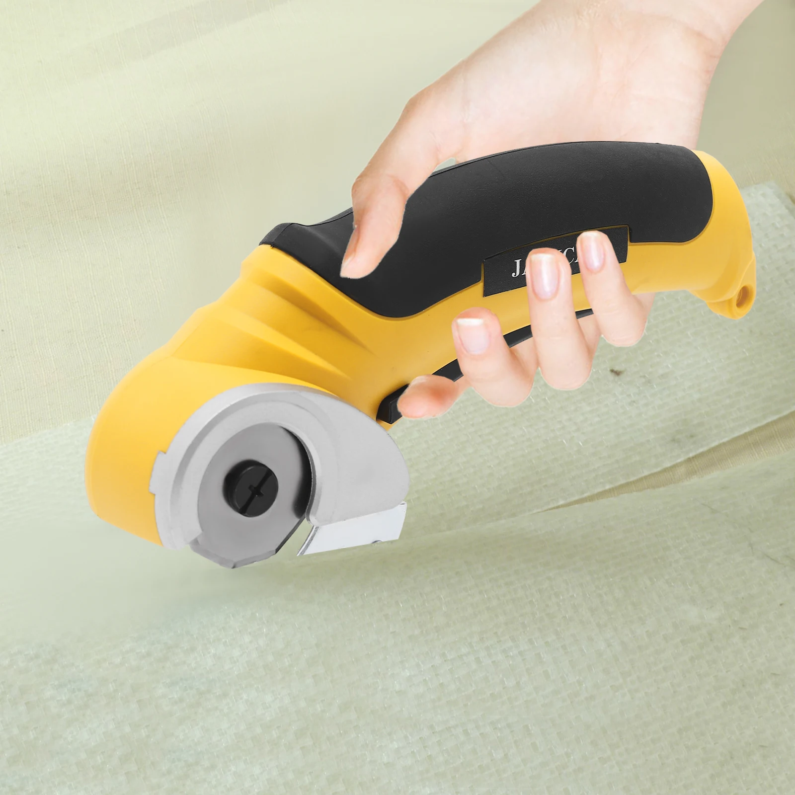 2000mAh Cordless Electric Cutter & Craft Knife 240RPM 6mm Tungsten Blade, 4.2V Rechargeable for Leather, Carpet & Paper Cutting