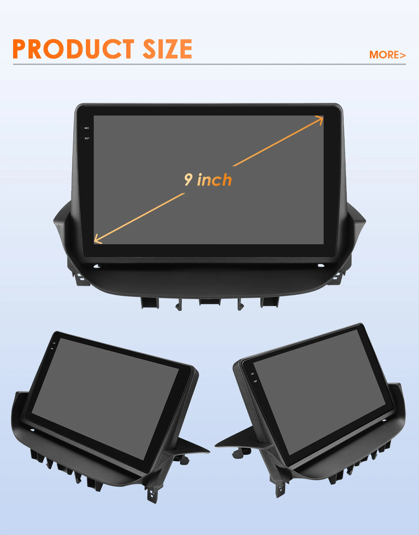Hizpo Android Car Radio Multimedia Video Player for Renault Laguna 2 2001-2007 2 Din GPS Navigation Stereo Carplay 8 Core 8+128G