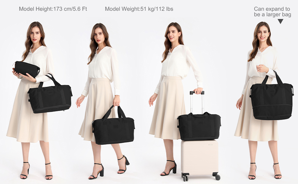 Kono 36L cosmetic bag bag waterproof separated sport bag hand luggage & shopping bag for WOMEN'S & Men