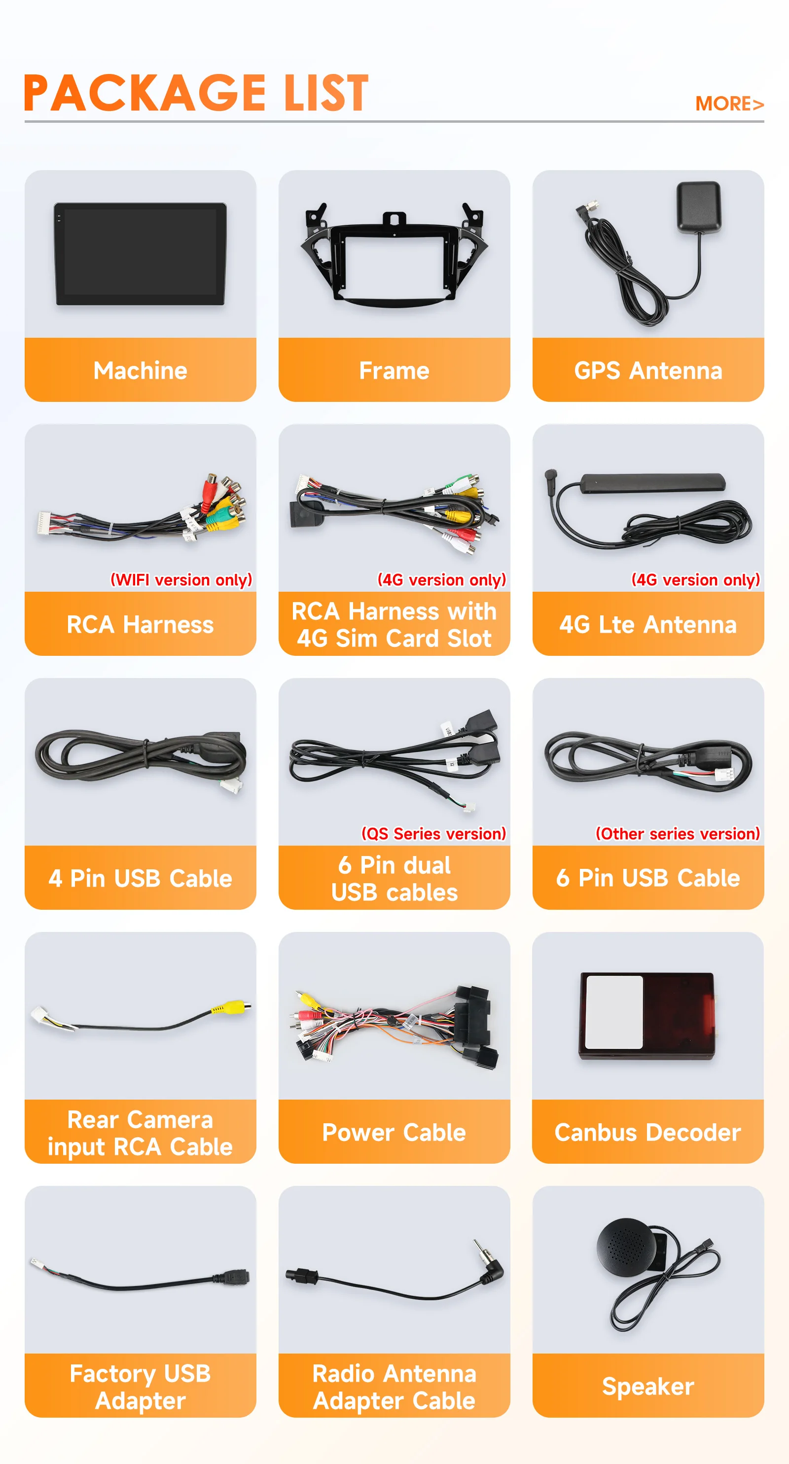 9" Hizpo 2Din Android14 Car Radio for Opel Adam Corsa E Snapdragon 6115 4G BT Auto CarPlay GPS Navigation DSP RDS SWC 360°CAM