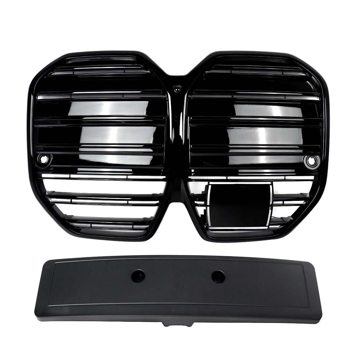 Magickit Grill For BMW G26 4 Series i4 Gran Coupe eDrive35 40 M50 2022 2023 2024 Glossy Black Front Bumper Upper Air Inlet Grill