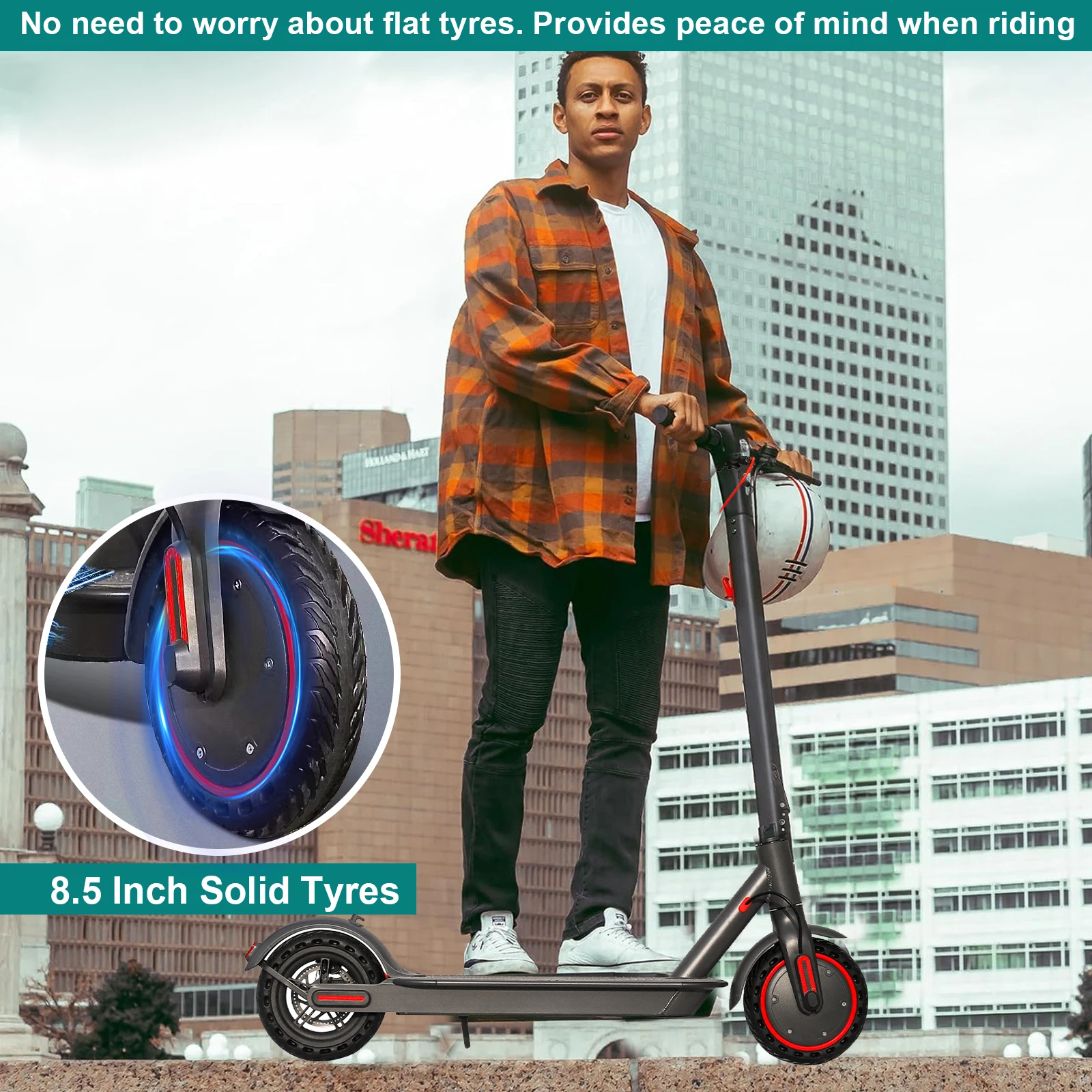 JUICEASE A1Tuya Electric Scooter Powerful Motor 36V 10.4Ah 35KM Long Range 8.5 Inch Foldable Smart APP Adult Commuter Portable Electric Scooter EScooter