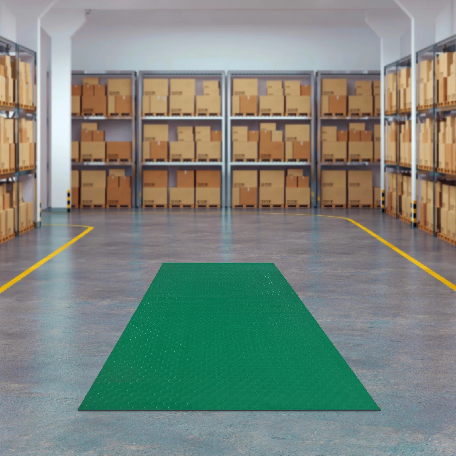 Green rubber floor tiles,non-slip, waterproof PVC,easy to install, stain-resistant,suitable for home,office,kitchen and bathroom