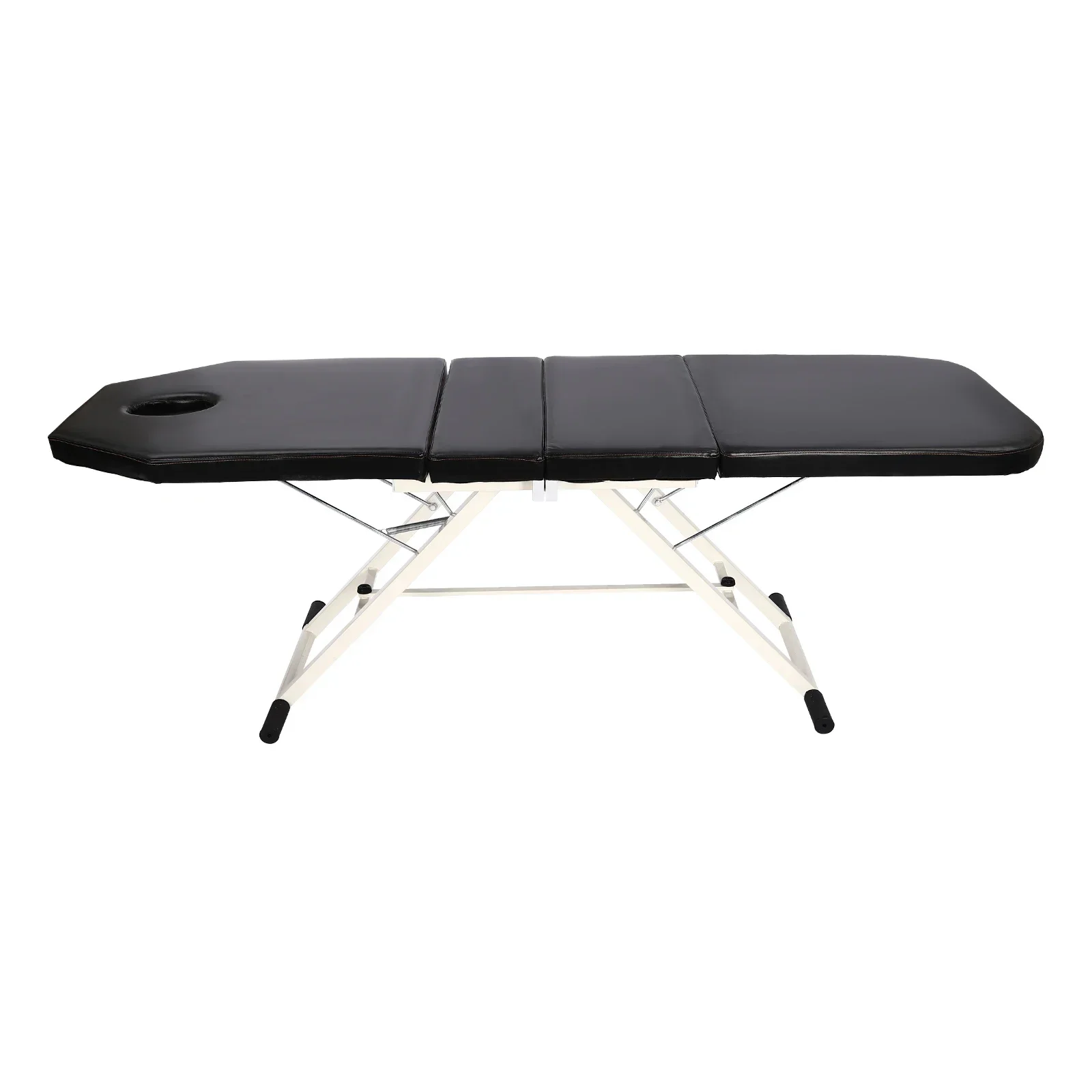 3 Fold Massage Chair 48.5lbs Folding Massage Table Salon Tattoo Beauty Therapy Eyelash Couch Bed Black