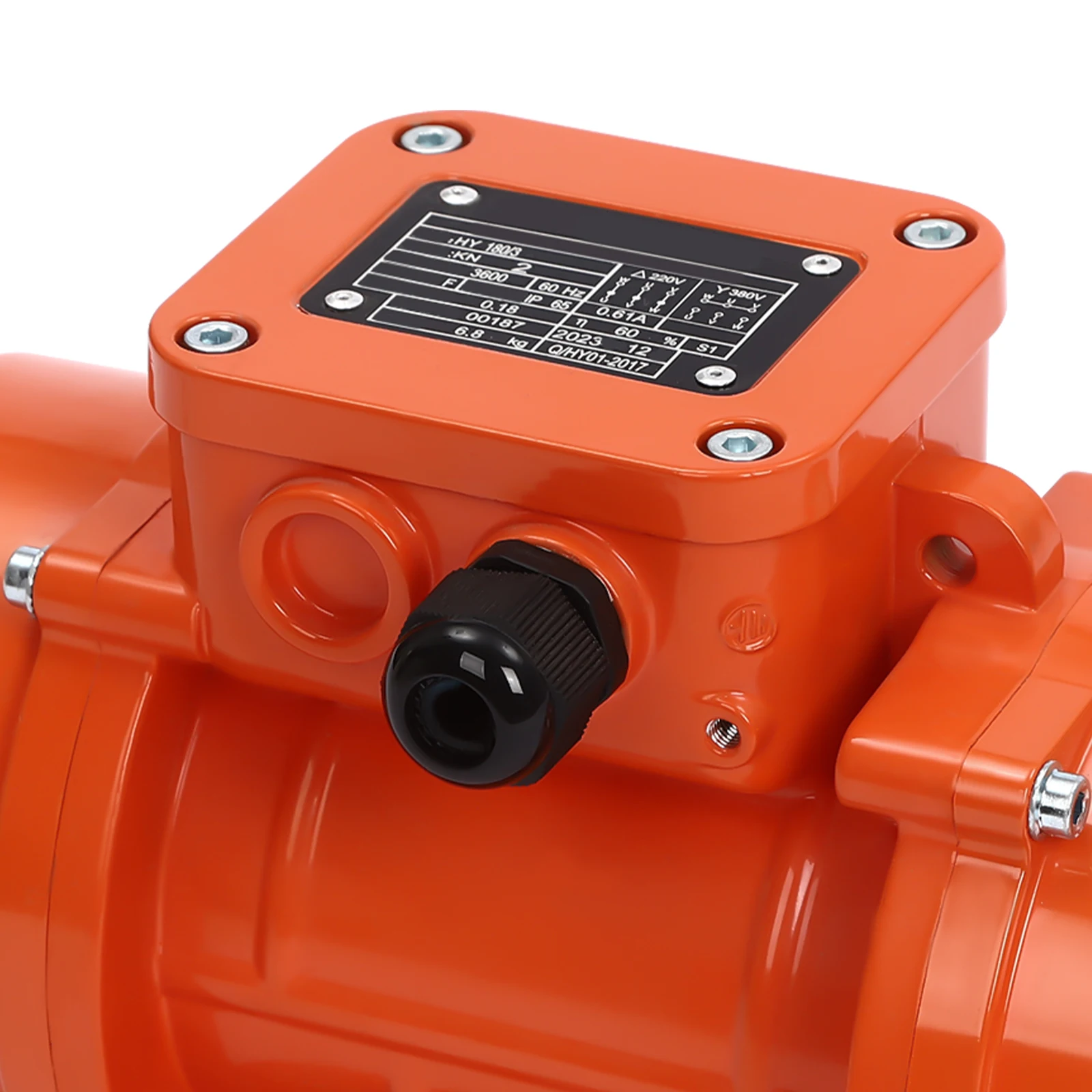 2KN Concrete Vibrator Concrete Vibrating Motor 3 Phase Vibration Motor 180W for Construction Mining
