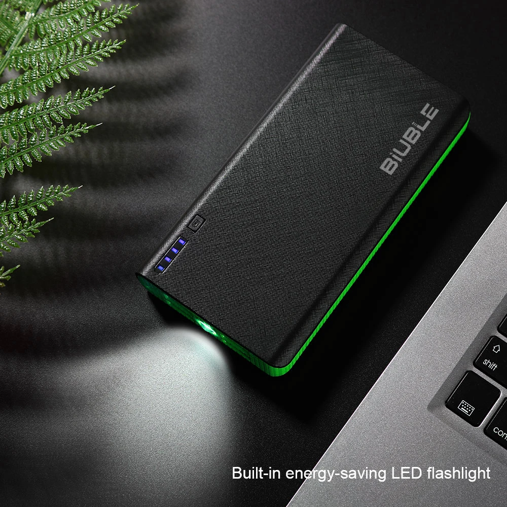 Power Bank Fast Charging 100% 20000 MAh Sufficient Capacity Portable Battery Charger for iPhone Xiaomi Huawei Samsung