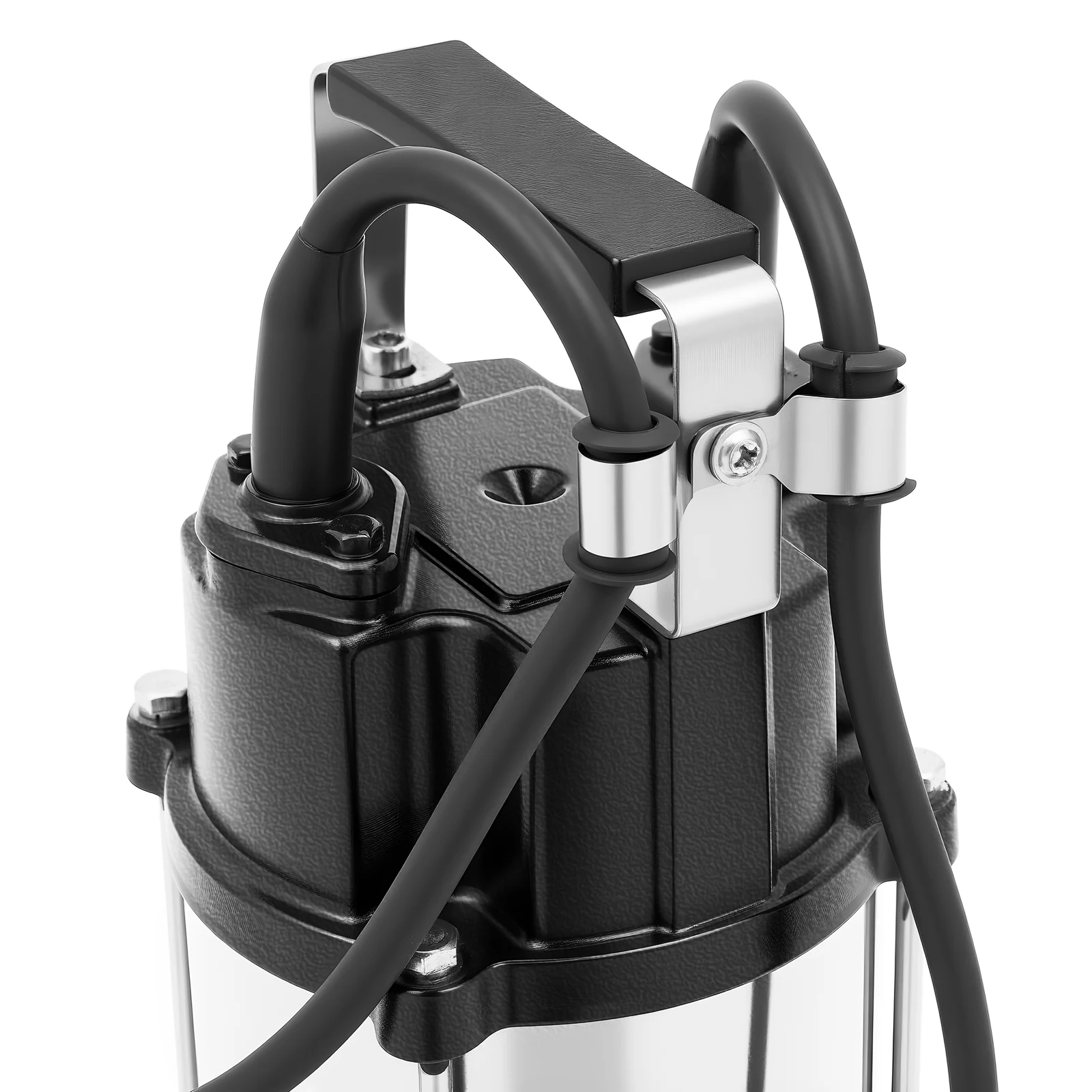 2HP Submersible Water Pump 1500W, 36000L/H Stainless Steel Sump Pump with Float Switch, Clean & Dirty Water Drainage for Swimming Pool, Farm, Industry