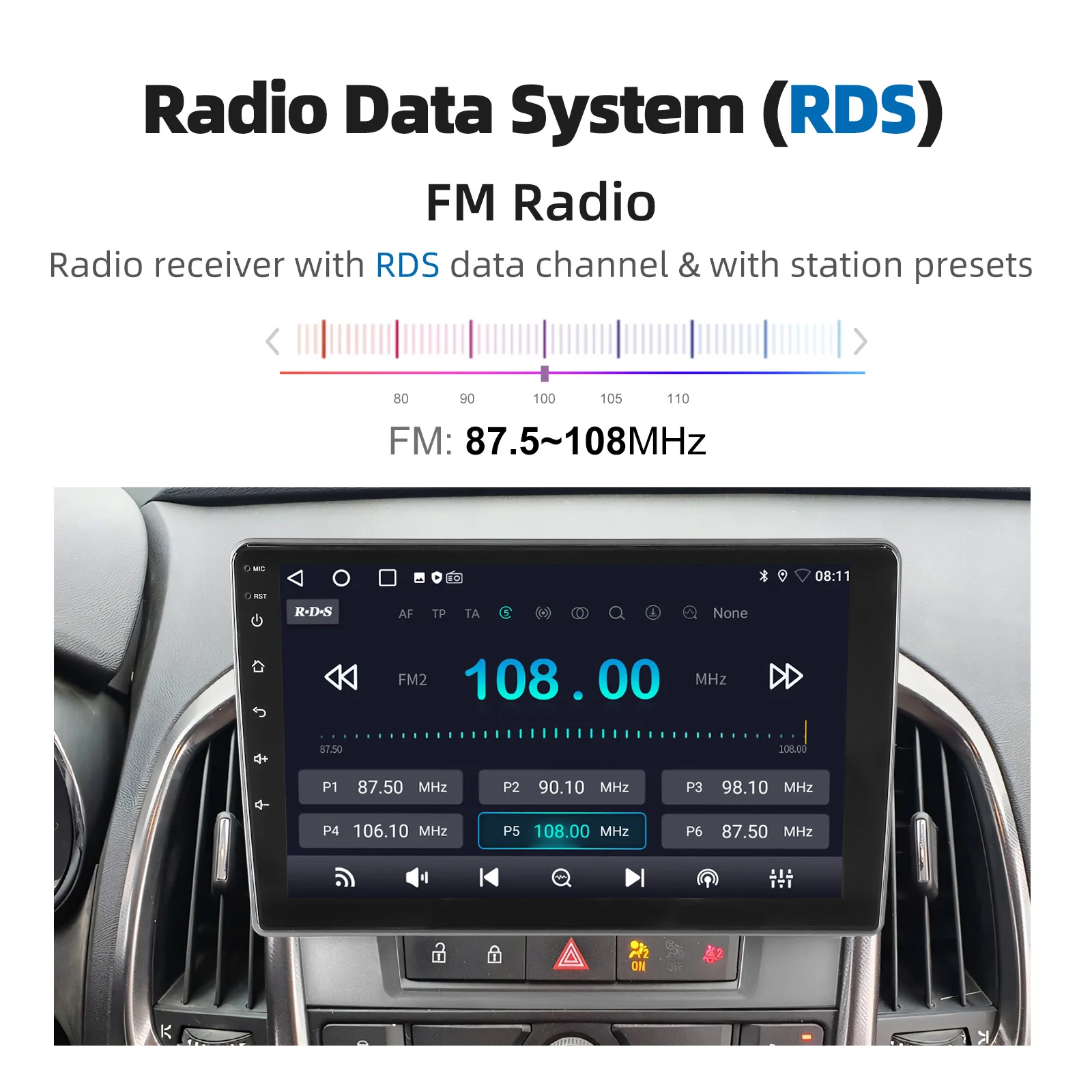 ESSGOO 9" Car Radio Android 14 For Opel Astra J 09-14 Buick Excelle Verano 10-15 Multimedia Player Navi GPS Carplay Android Auto