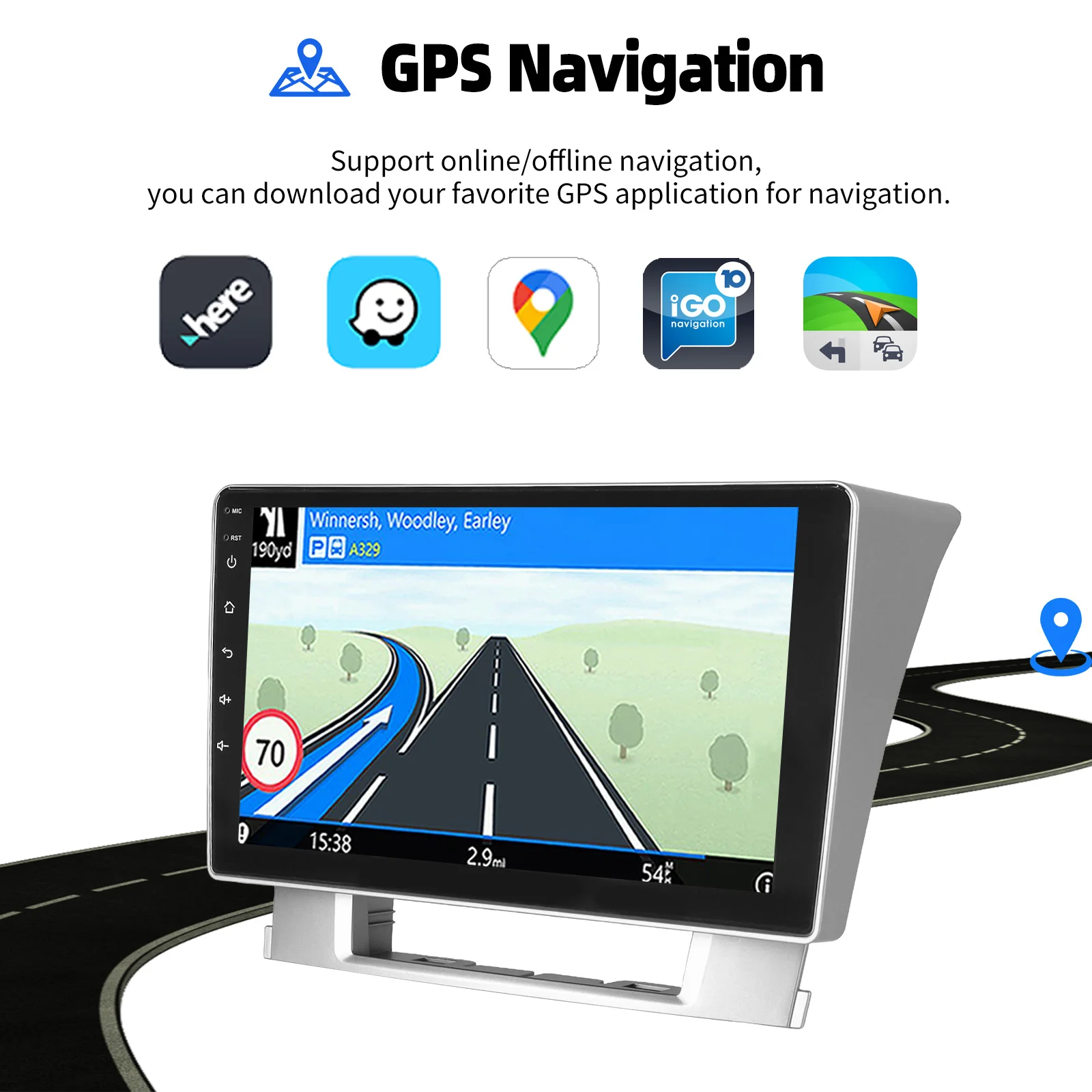 ESSGOO 9" Car Radio Android 14 For Opel Astra J 09-14 Buick Excelle Verano 10-15 Multimedia Player Navi GPS Carplay Android Auto