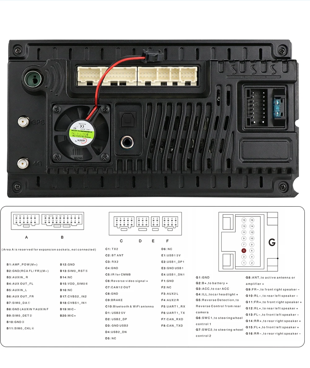 OSSURET CarPlay Android Car Radio For BMW 3 Series E46 M3 318 320 325 330 335 1998-2005 Car Multimedia GPS 2din autoradio 7862