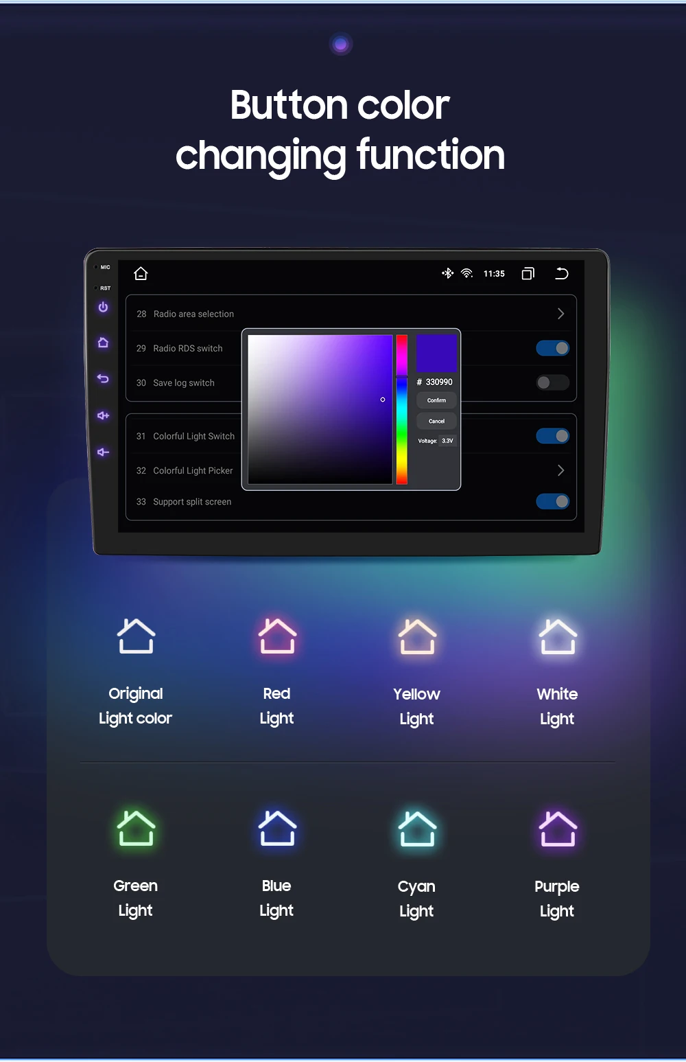 OSSURET CarPlay Android Car Radio For BMW 3 Series E46 M3 318 320 325 330 335 1998-2005 Car Multimedia GPS 2din autoradio 7862