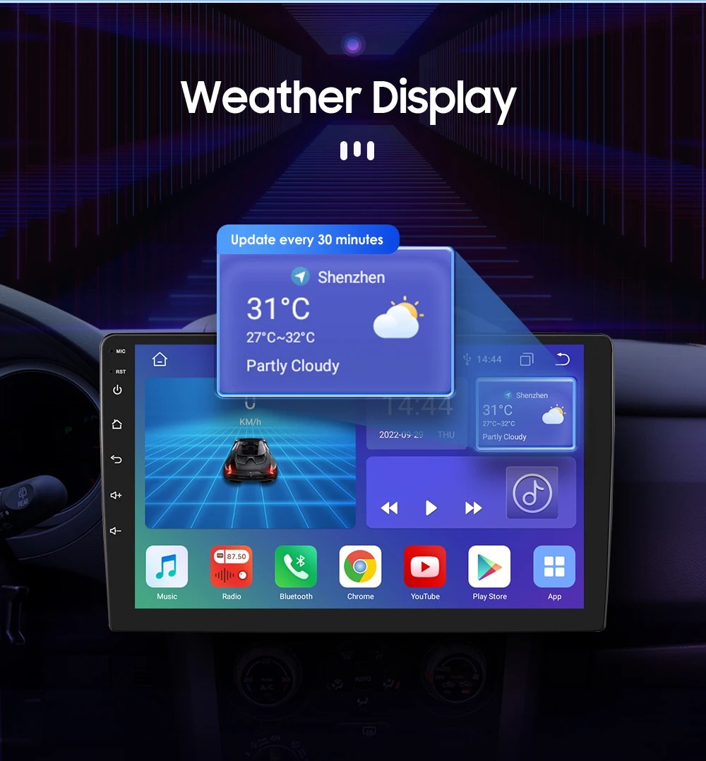 OSSURET CarPlay Android Car Radio For BMW 3 Series E46 M3 318 320 325 330 335 1998-2005 Car Multimedia GPS 2din autoradio 7862