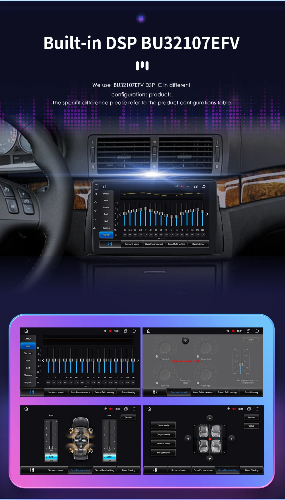OSSURET CarPlay Android Car Radio For BMW 3 Series E46 M3 318 320 325 330 335 1998-2005 Car Multimedia GPS 2din autoradio 7862