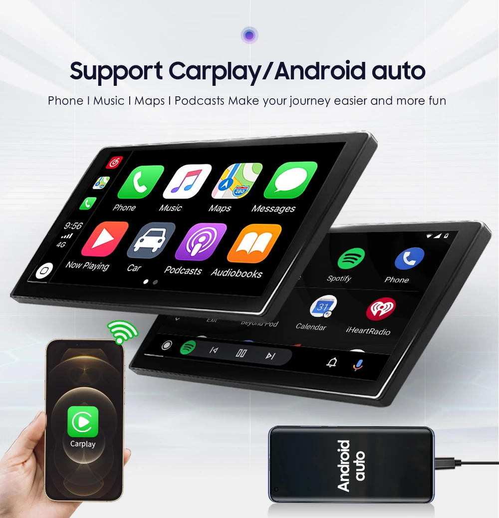 OSSURET CarPlay Android Car Radio For BMW 3 Series E46 M3 318 320 325 330 335 1998-2005 Car Multimedia GPS 2din autoradio 7862