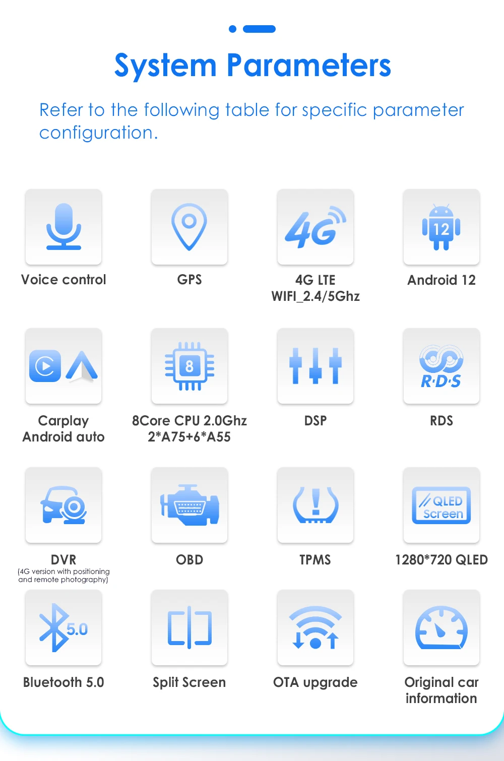 OSSURET CarPlay Android Car Radio For Citroen Berlingo B9 Peugeot Partner 2008 -2019 Car Multimedia Player GPS 2din 4G autoradio