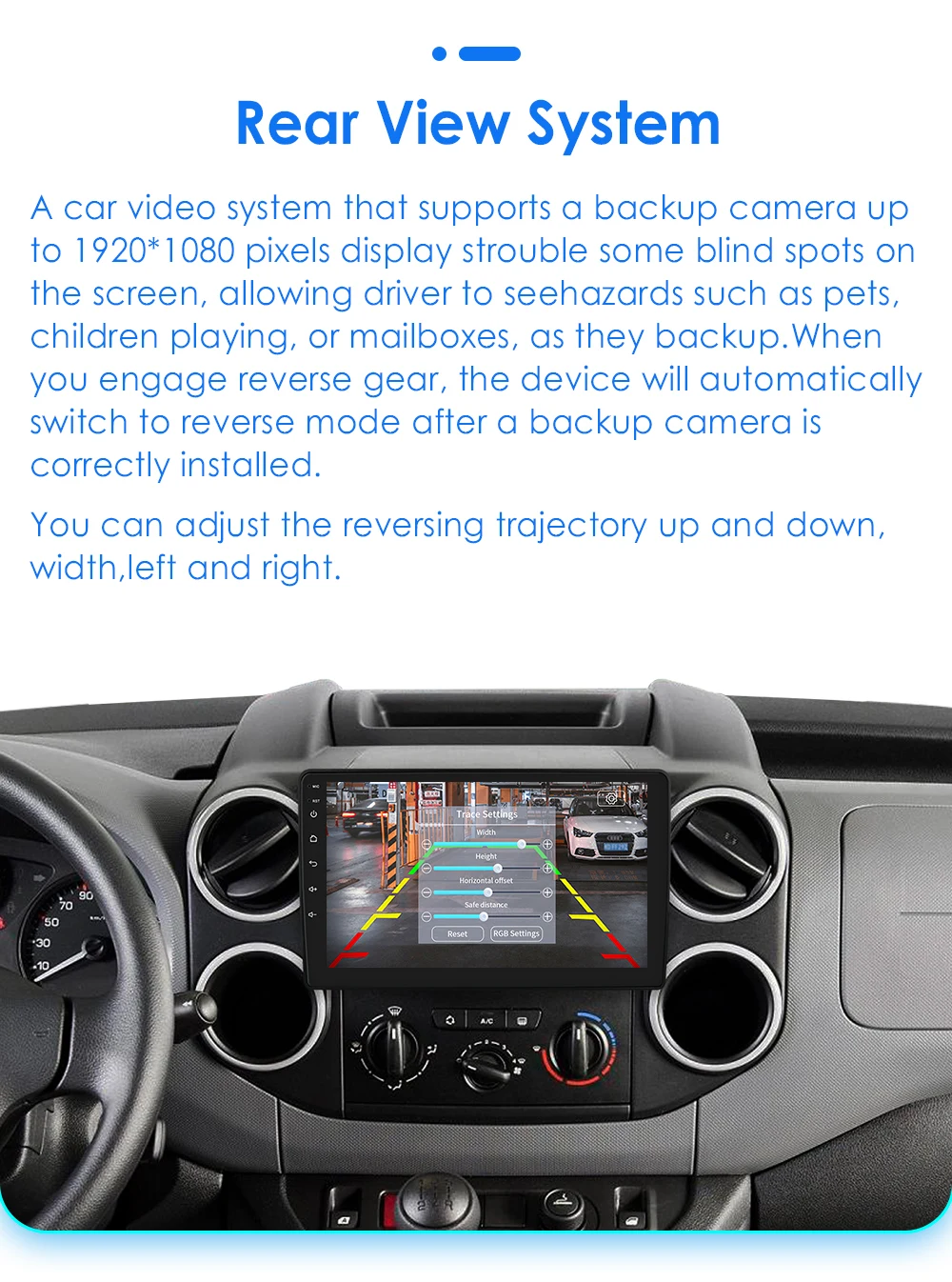 OSSURET CarPlay Android Car Radio For Citroen Berlingo B9 Peugeot Partner 2008 -2019 Car Multimedia Player GPS 2din 4G autoradio