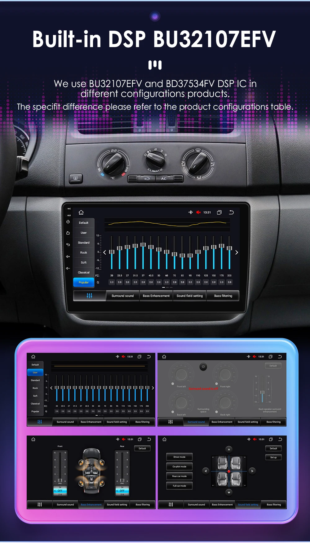 OSSURET CarPlay Android Car Radio For Skoda Fabia 2 2007-2014 Car Multimedia Player Navi GPS 2din 4G-LET autoradio RDS 7862