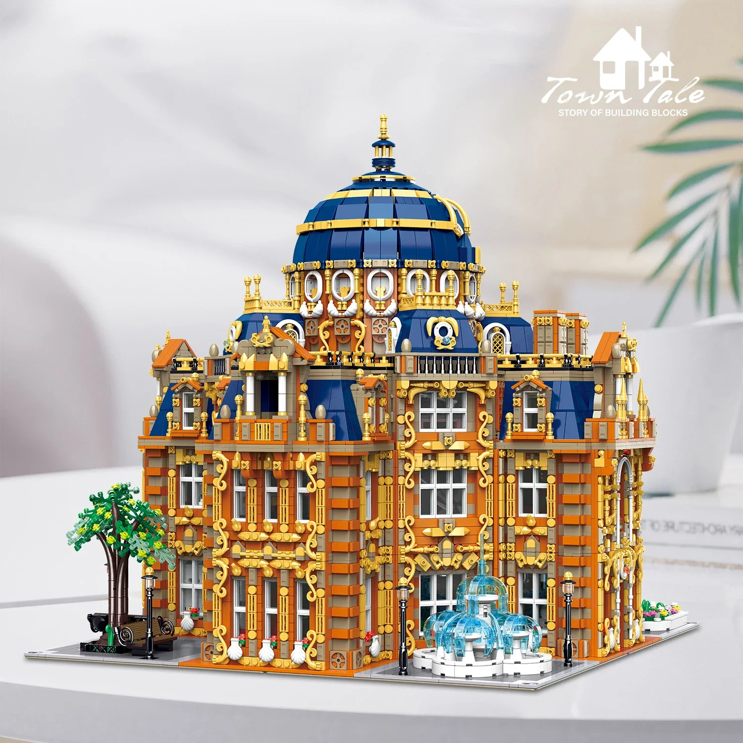 14133PCS Royal Planetarium Building Blocks Creative City Street View Castle Model High Difficulty Assembly Bricks Toys For Kids