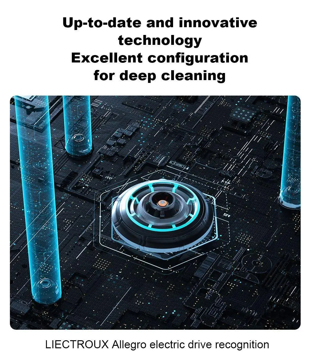 Liectroux HCR-09 Window Cleaning Robot,Robot Vacuum Cleaner for Window,Robot Window Cleaner,Electric Glass Wiper,Floor Mop Robot