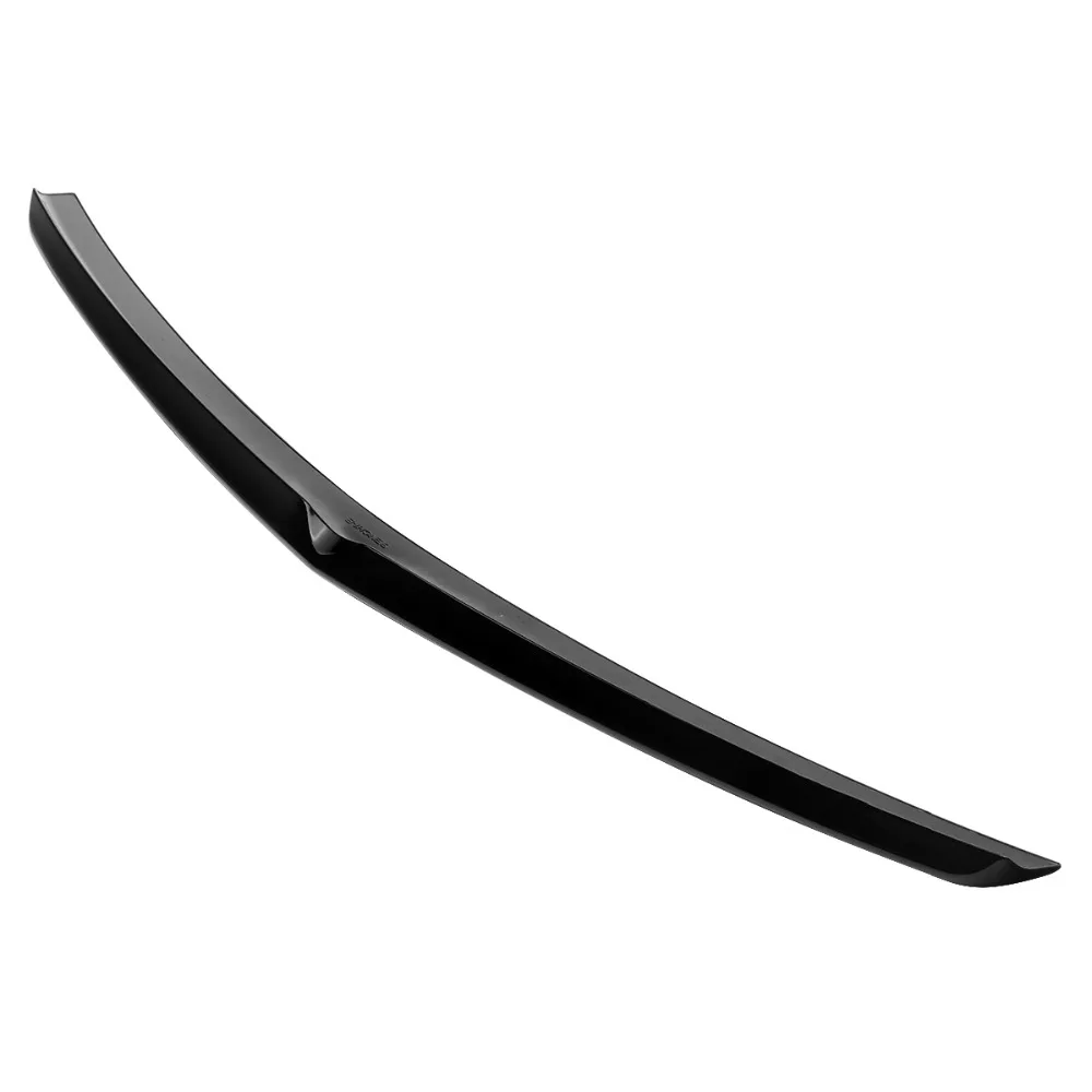 MagicKit Painted Black Trunk Spoiler For Mercedes Benz W212 E Class Sedan E350 2010-2015