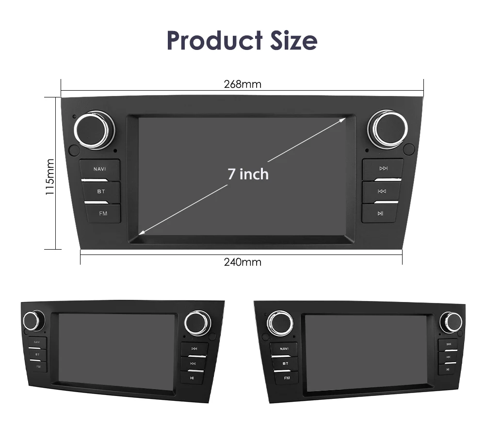 Android Car Multimedia Player For BMW 3 Series E90 E91 E92 E93 2006-2012 Navigation GPS Stereo 4G-LET autoradio Carplay