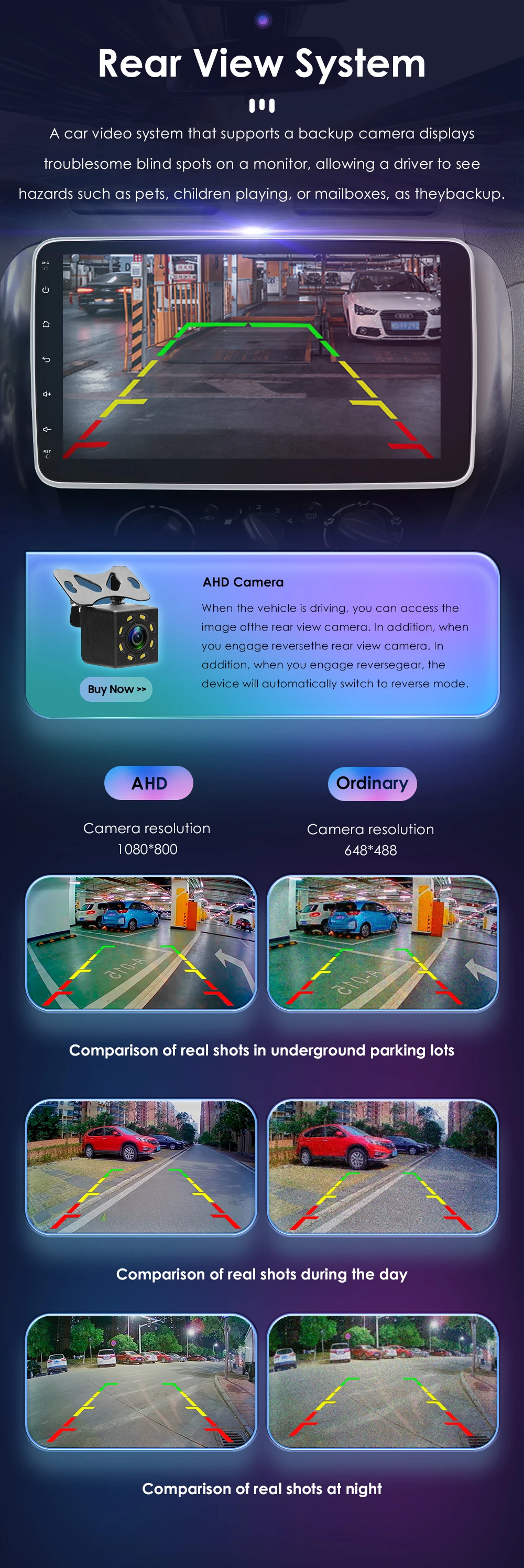 10.1" HIZPO 1Din Universal Android Auto Car Radio 360° Rotatable Screen Multimedia Headunit 4G CarPlay RDS DSP GPS Navi