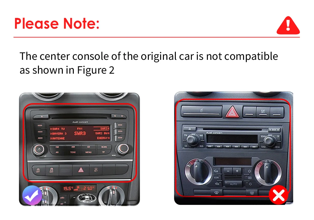 Hizpo Android 13 Auto Radio for Audi A3 8P 2003-2011 S3 RS3 Sportback Carplay Car Multimedia RDS GPS No 2din Autoradio 8+128G BT