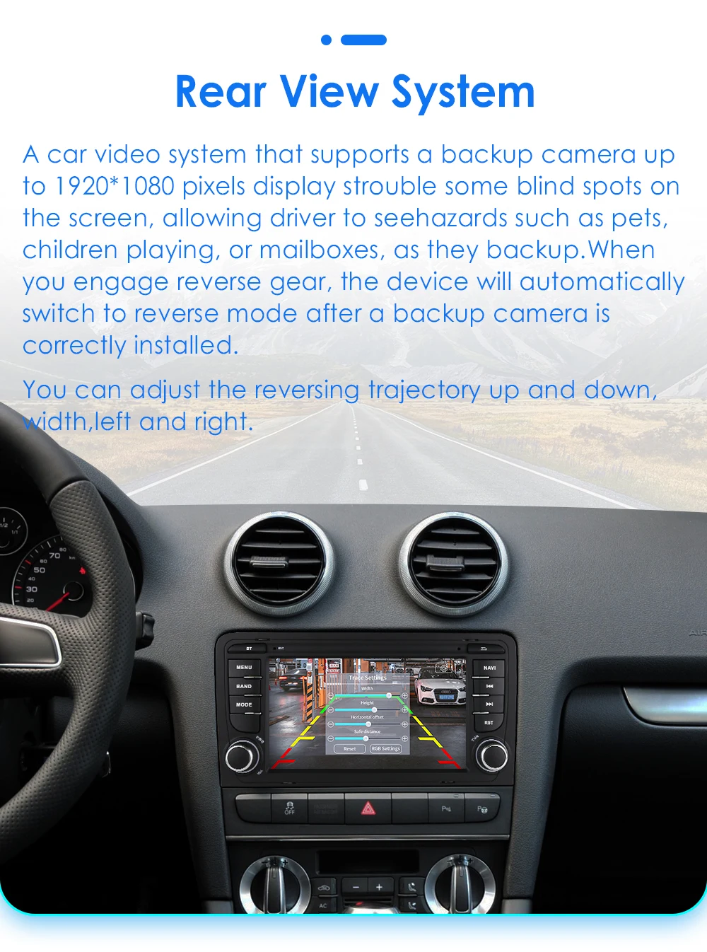 Hizpo Android 13 Auto Radio for Audi A3 8P 2003-2011 S3 RS3 Sportback Carplay Car Multimedia RDS GPS No 2din Autoradio 8+128G BT