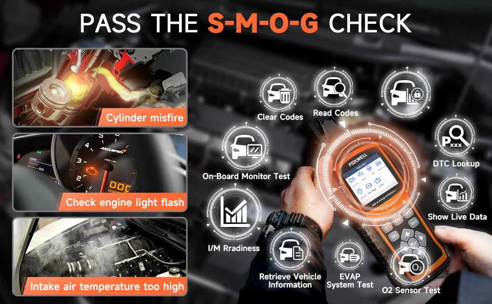 FOXWELL NT630 Plus OBD2 Diagnostic Tool Bidirectional Scanner Car ABS SAS SRS EPB OIL Reset Engine Check ODB Automotive Scanner