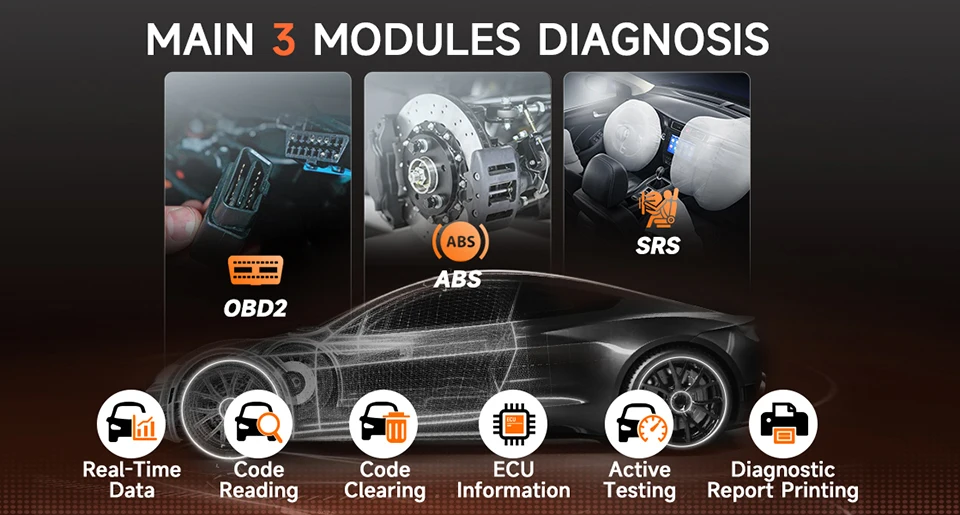 FOXWELL NT630 Plus OBD2 Diagnostic Tool Bidirectional Scanner Car ABS SAS SRS EPB OIL Reset Engine Check ODB Automotive Scanner