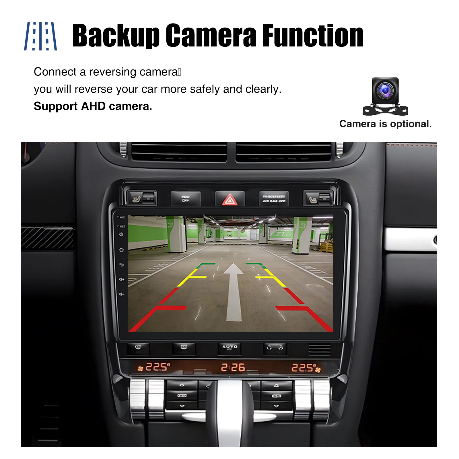ESSGOO 9Inch Touch Screen For Porsche Cayenne 9PA 2002-2010 8 Core 4+64GB Android 13 Car Radio CarPlay GPS Navigation WiFi FM BT