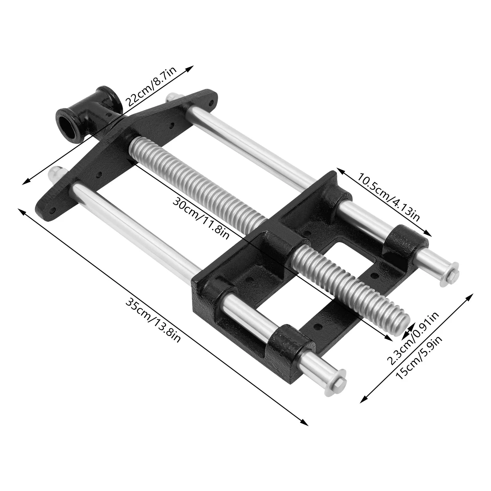 7 Inch Portable Wood Working Table Vice Clamp Woodworking Bench Vise DIY Metal Clip Clamp