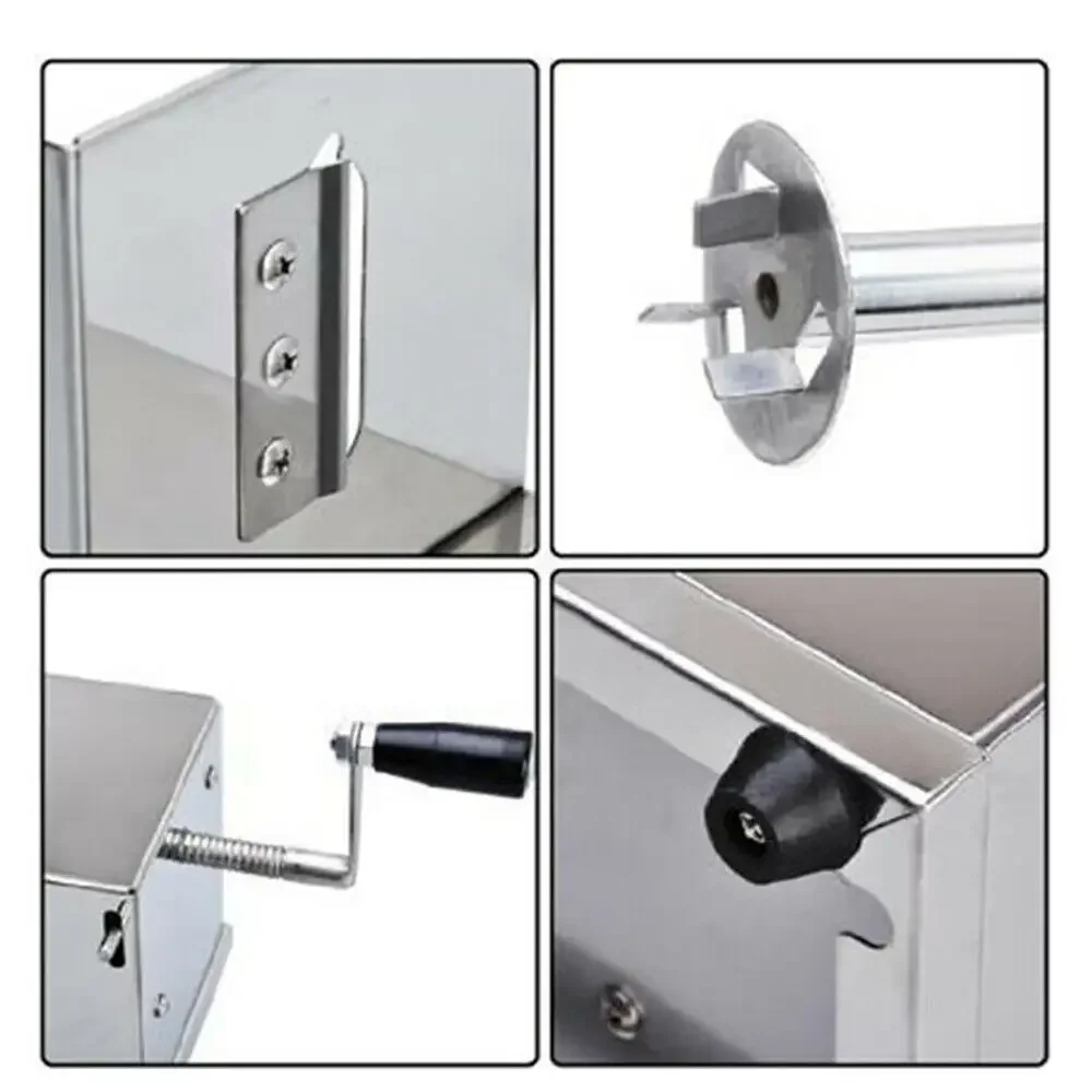Stainless Steel Spiral Potato Potato Chips Maker Cutter Fruit Slice Kitchen Home Hand-cranked Clipping Apple Slicer