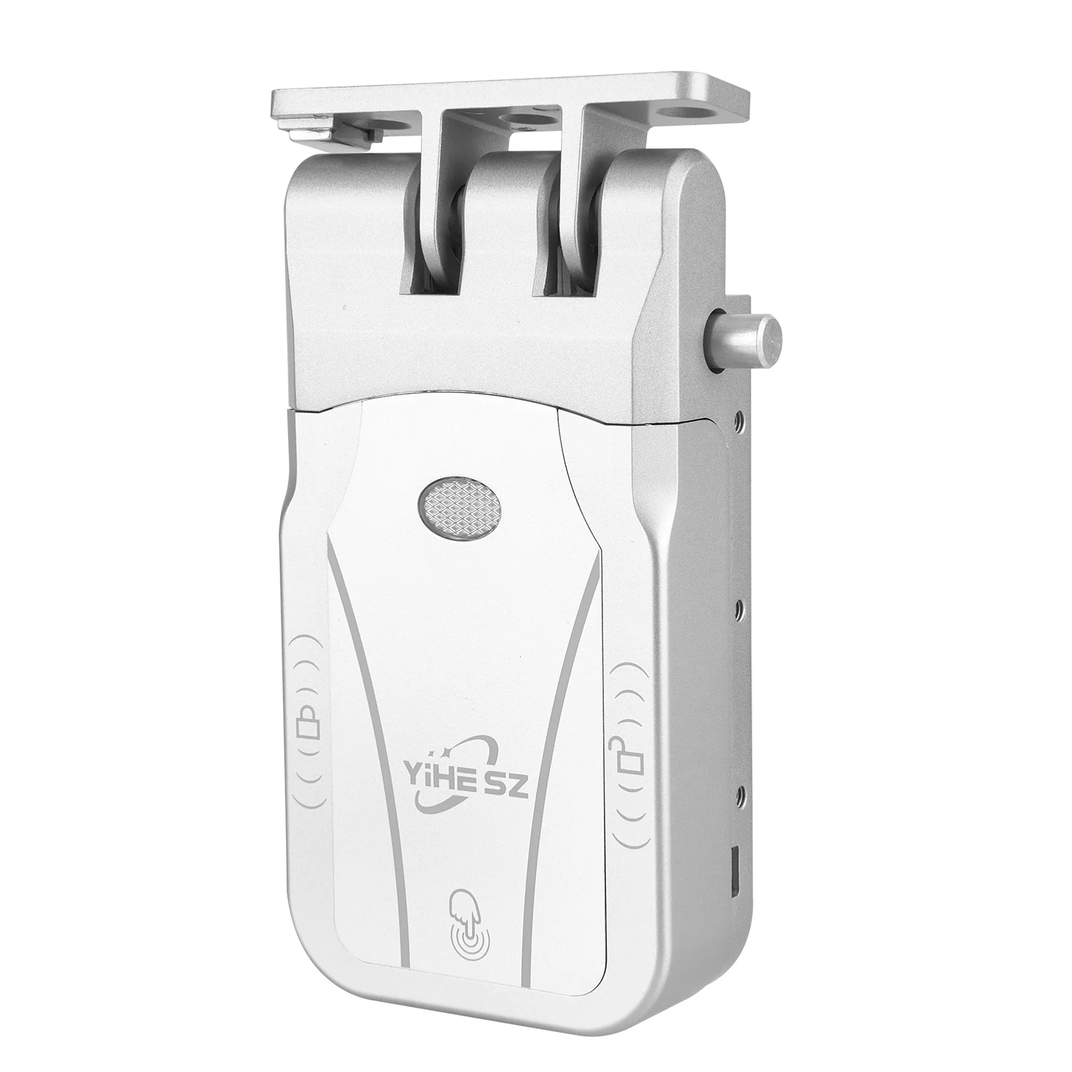 YiHESZ 433Mhz Remoto Control Door Lock Dual Motor Smart Lock Electronic Wireless Keyless Door Locks Touch Control Dealbolt Lock