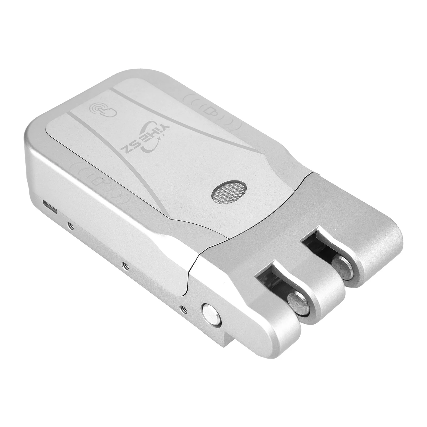 YiHESZ 433Mhz Remoto Control Door Lock Dual Motor Smart Lock Electronic Wireless Keyless Door Locks Touch Control Dealbolt Lock