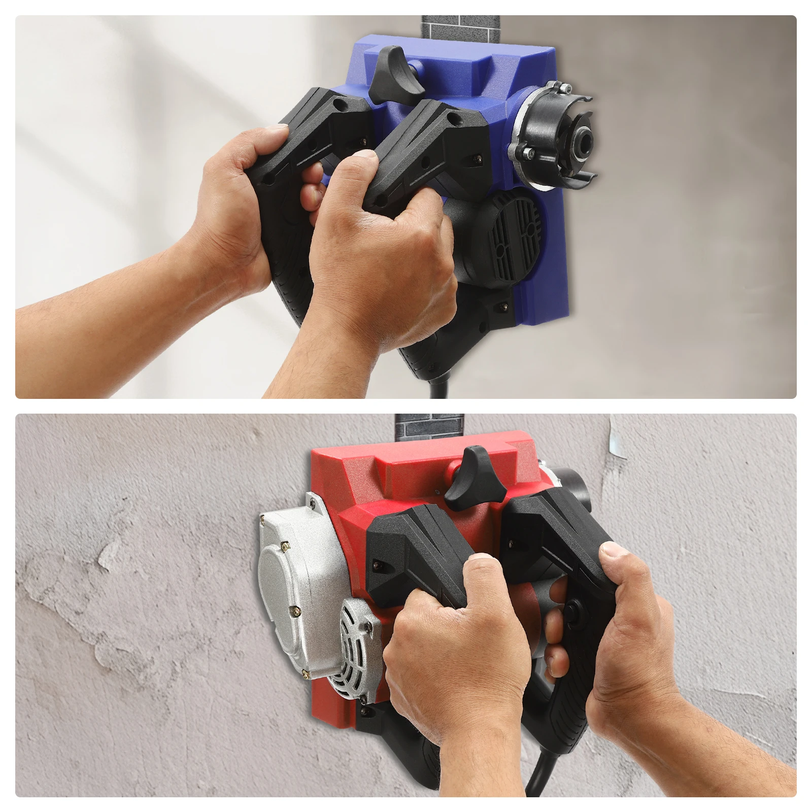 1300W Electric Wall Plane Aluminum Wall Shovel Machine Max 4000r/min Shovelling Putty Whitewash Paint Stucco Walls Paints Tools