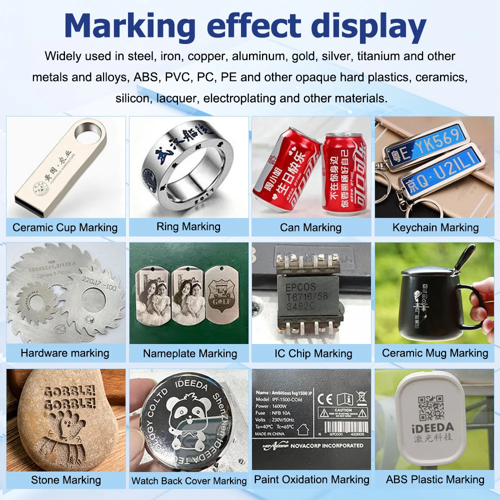 2.5D 300W JPT Mopa Fiber Laser Marking Cutting Machine 3D Relief Deep Engraving for All Metal 200W Fiber Laser Deep Engraver