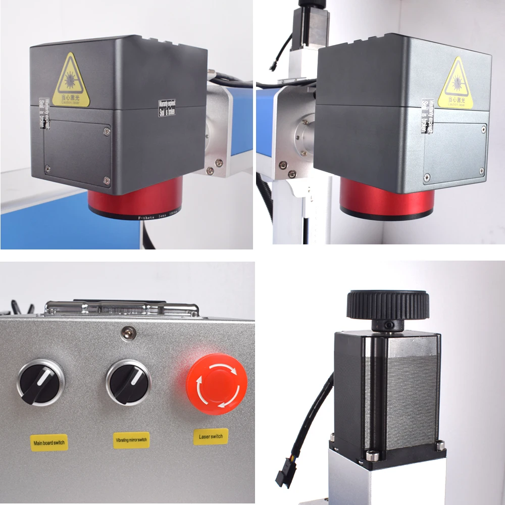 2.5D 300W JPT Mopa Fiber Laser Marking Cutting Machine 3D Relief Deep Engraving for All Metal 200W Fiber Laser Deep Engraver