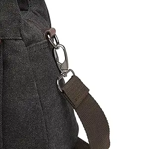 KONO Canvas Handbag for Women, Shoulder bag, Stylish WOMEN'S bag, Lightweight and Spacious, Ideal for Everyday & Travel