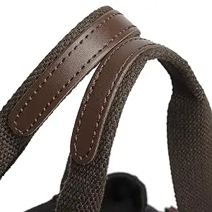 KONO Canvas Handbag for Women, Shoulder bag, Stylish WOMEN'S bag, Lightweight and Spacious, Ideal for Everyday & Travel