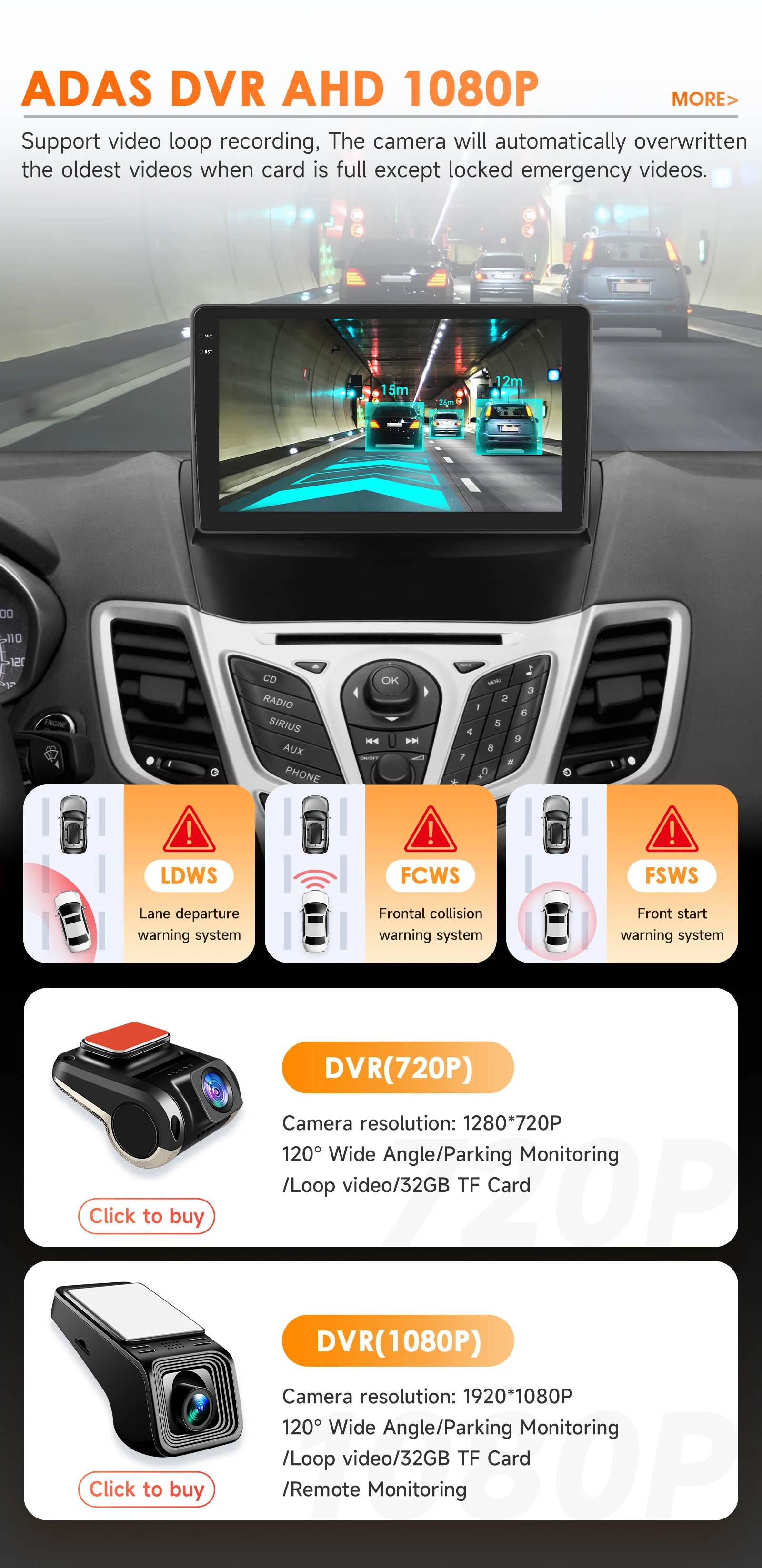 CarPlay Android Car Radio For Ford Fiesta 2009-2017 Car Multimedia Video Player GPS Intelligent Screen 2Din autoradio 360camera