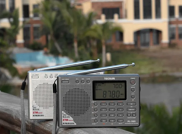 TECSUN PL-380 DSP World Band Radio FM MW SW LW Portable Digital Receiver with ETM Scan USB Rechargeable Stereo Sound Sleep Timer