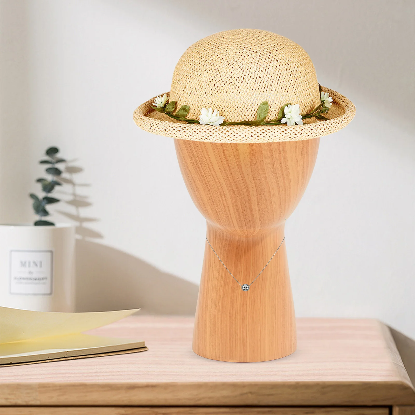 Hat And Wig Display Stand Imitation Head Display Stand Mannequin Head Stand Short/Height/Width Display Head Model