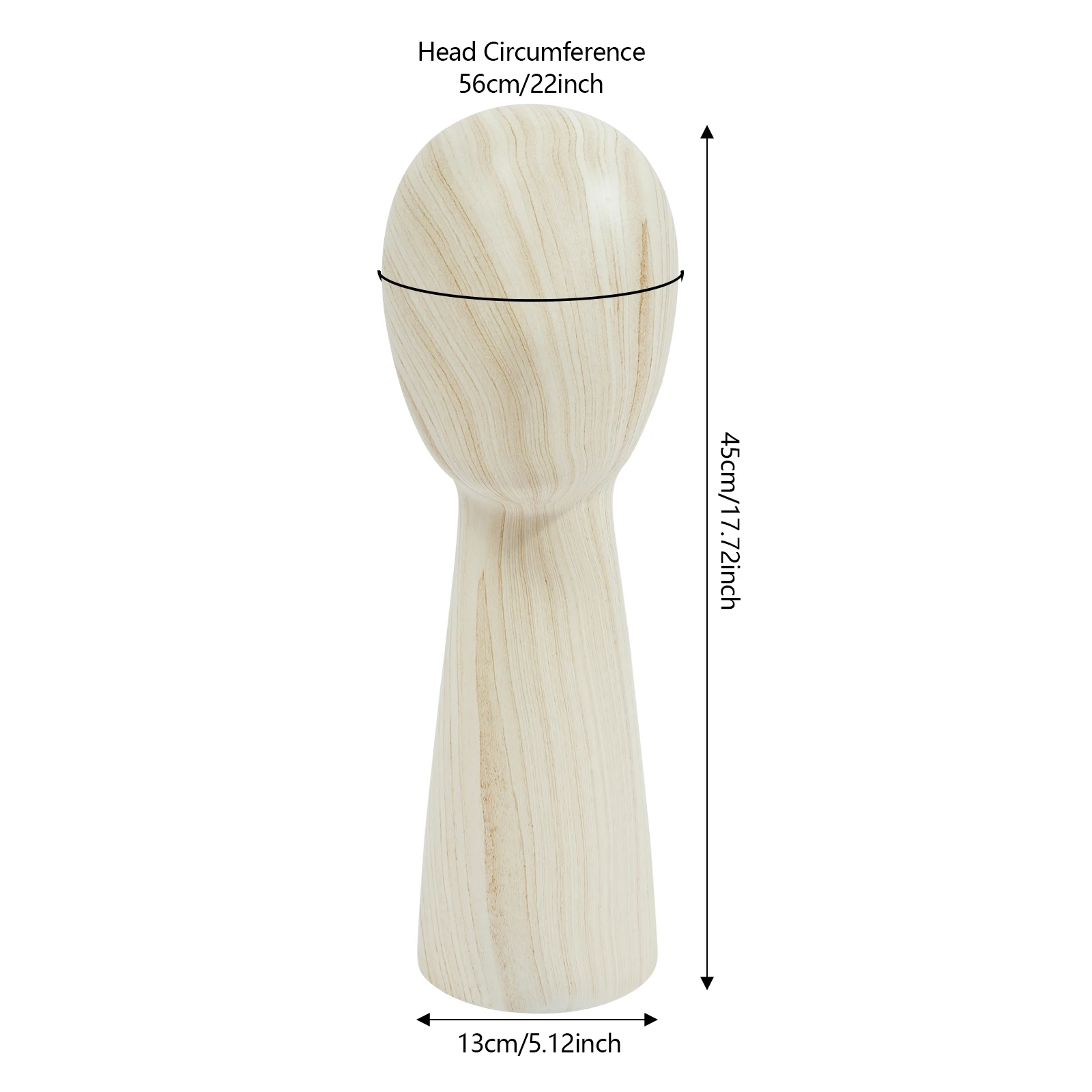 Hat And Wig Display Stand Imitation Head Display Stand Mannequin Head Stand Short/Height/Width Display Head Model