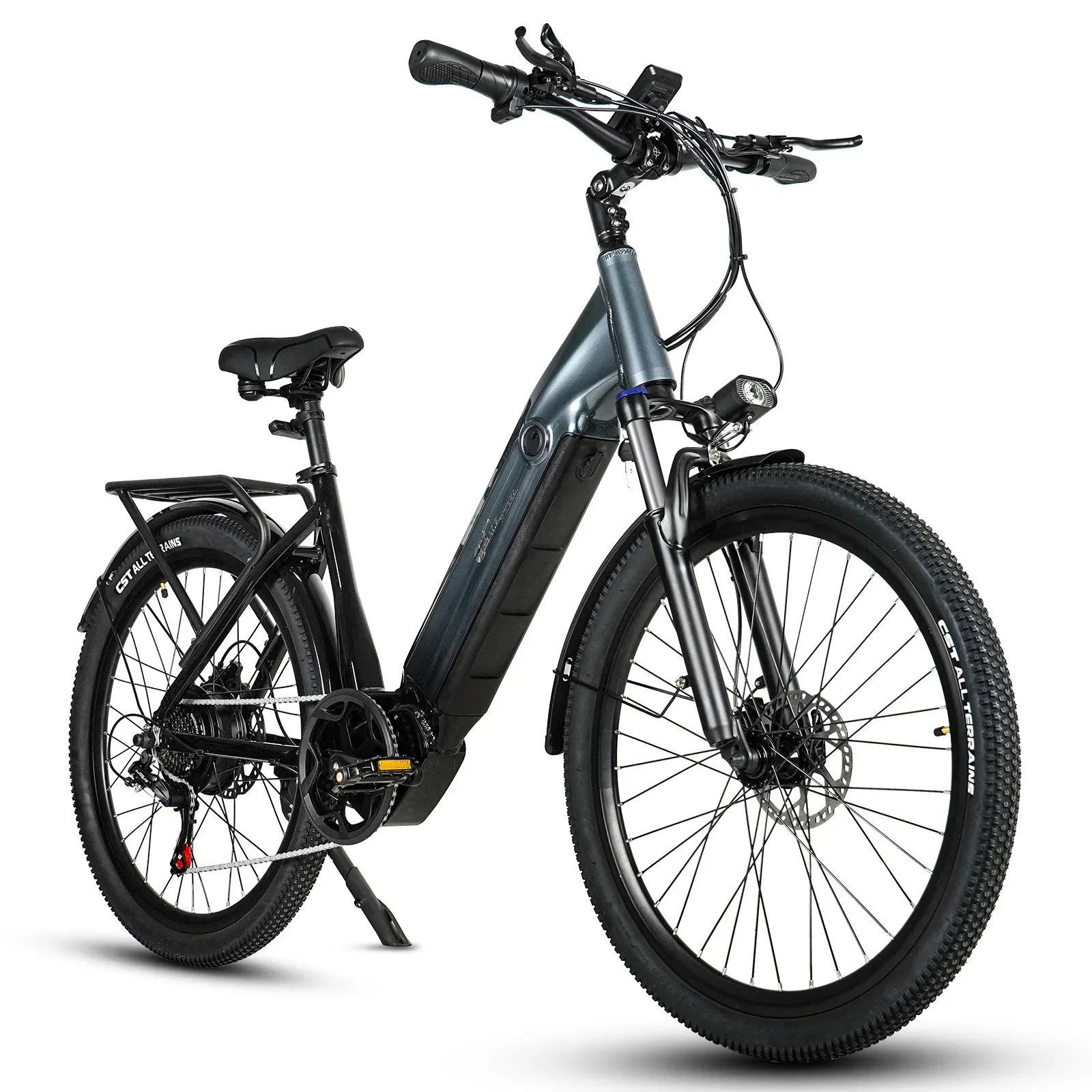 CMACEWHEEL L26 Electric Bike 26" Ebike 48V 17Ah Adults Men Women Electric Mountain Bike, 7 Speed, Torque 70 N·m, Stock EU
