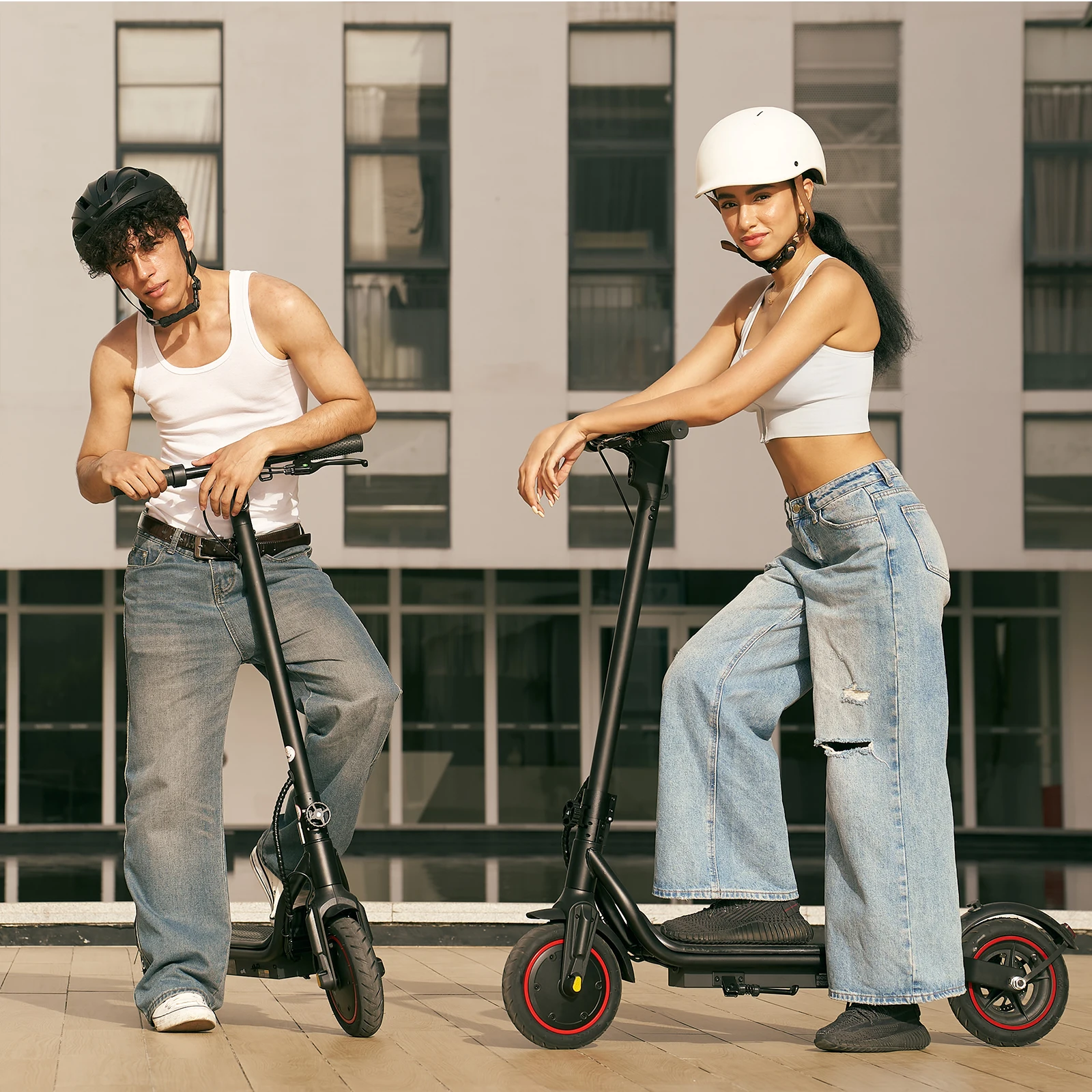W5/W3 City Electric Scooter 8.5 Inch Tire 36V7.8Ah Max Speed 25km/h Range 24-34km Dual Brake With APP Electric Scooters